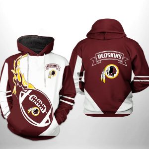 Washington Redskins NFL Classic 3D Printed Hoodie/Zipper Hoodie