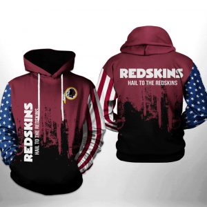 Washington Redskins NFL Team US 3D Printed Hoodie/Zipper Hoodie