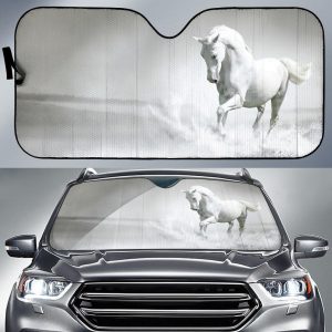 Water Horses Car Auto Sun Shade