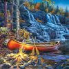 Waterfall Night Jigsaw Puzzle Set