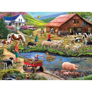 Watering Hole Jigsaw Puzzle Set