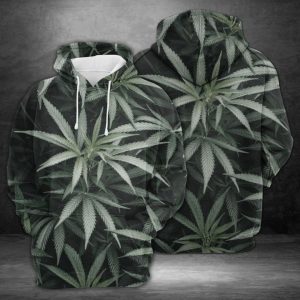 Weed 3D Printed Hoodie/Zipper Hoodie