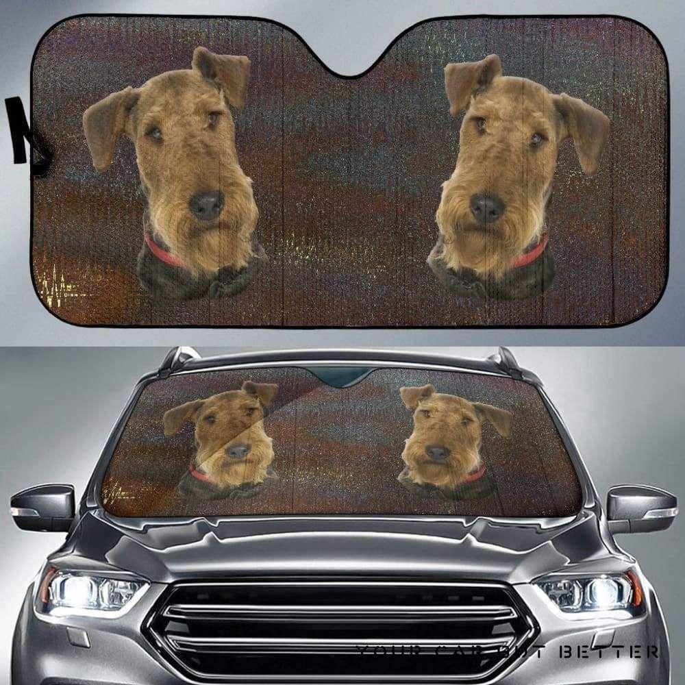 Welsh Terrier Car Auto Sun Shade Welsh Terrier Car Auto Sun Shade