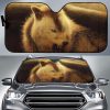 Werewolf Arctic Wolfs Car Auto Sun Shade