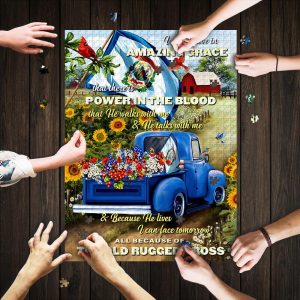 West Virginia Amazing Grace Country Living Jigsaw Puzzle Set