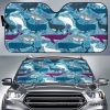 Whale Pattern Car Auto Sun Shade