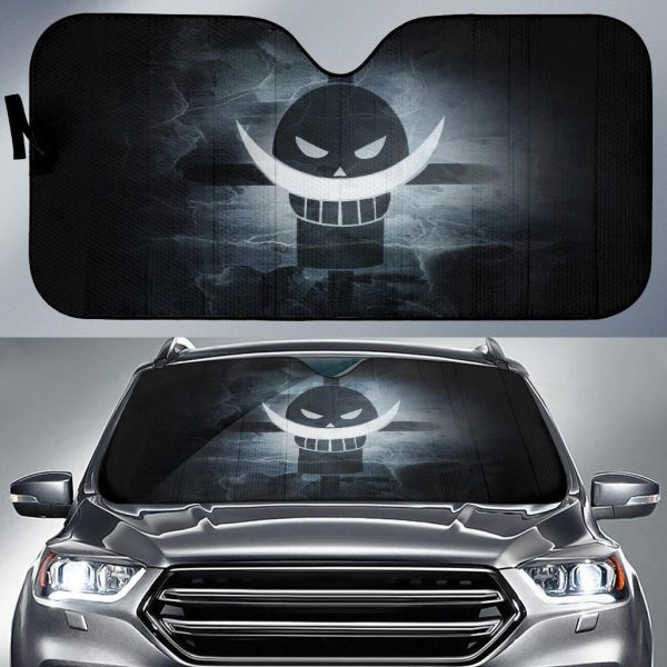 White Beards Car Auto Sun Shade