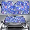 White Bengal Tigers Pattern Car Auto Sun Shade