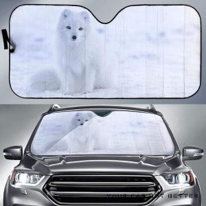 White Fox Car Auto Sun Shade