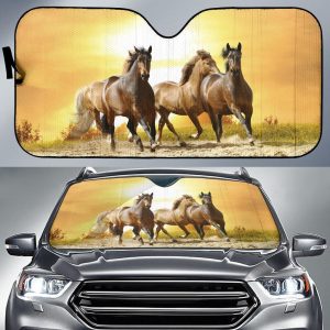 Wild Horses Car Auto Sun Shade