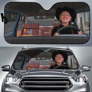 Willie Nelson Car Auto Sun Shade