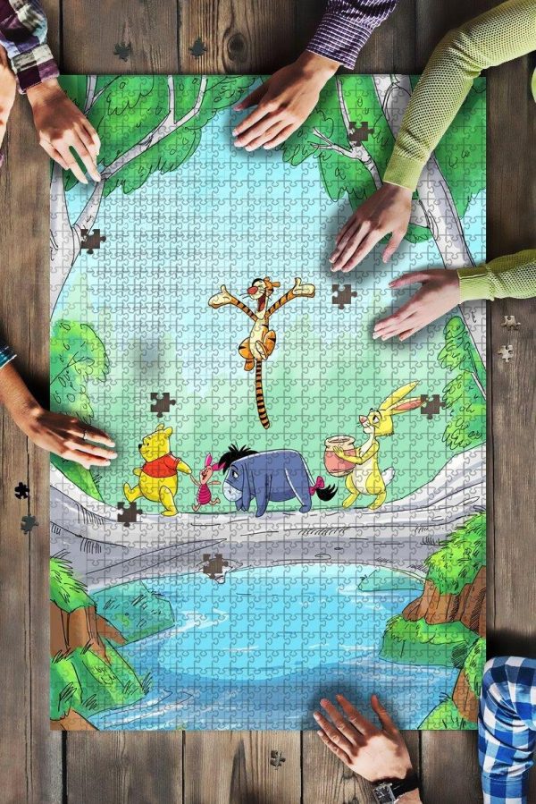 Winnie The Pooh Jigsaw Puzzle Set