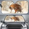 Winter Tiger Car Auto Sun Shade