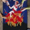 Woman Raising Wine Bottle? Jigsaw Puzzle Set