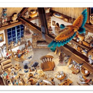 Wooden Toy Workshop Jigsaw Puzzle Set