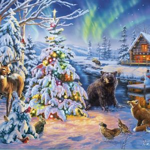 Woodland Christmas Jigsaw Puzzle Set