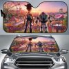 Woody And Buzz Lightyears Car Auto Sun Shade