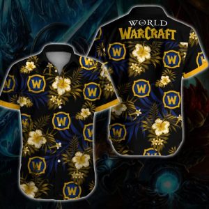 World Of Warcraft Hawaiian Shirt Summer Button Up