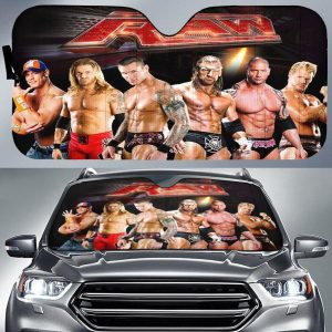 Wwe Star Car Auto Sun Shade