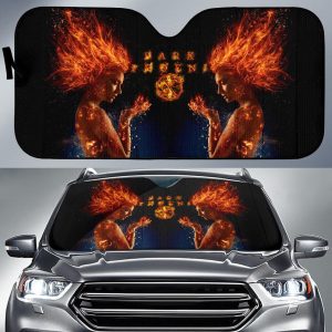 X-Men Jean Grey Phoenix Form Car Auto Sun Shade