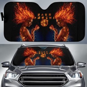 X Men Jean Grey Phoenix Form Car Auto Sun Shade