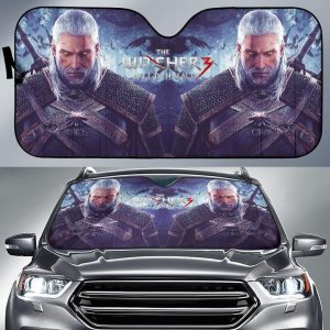 Yellow Eyes Geralt Of Rivia The Witcher Car Auto Sun Shade