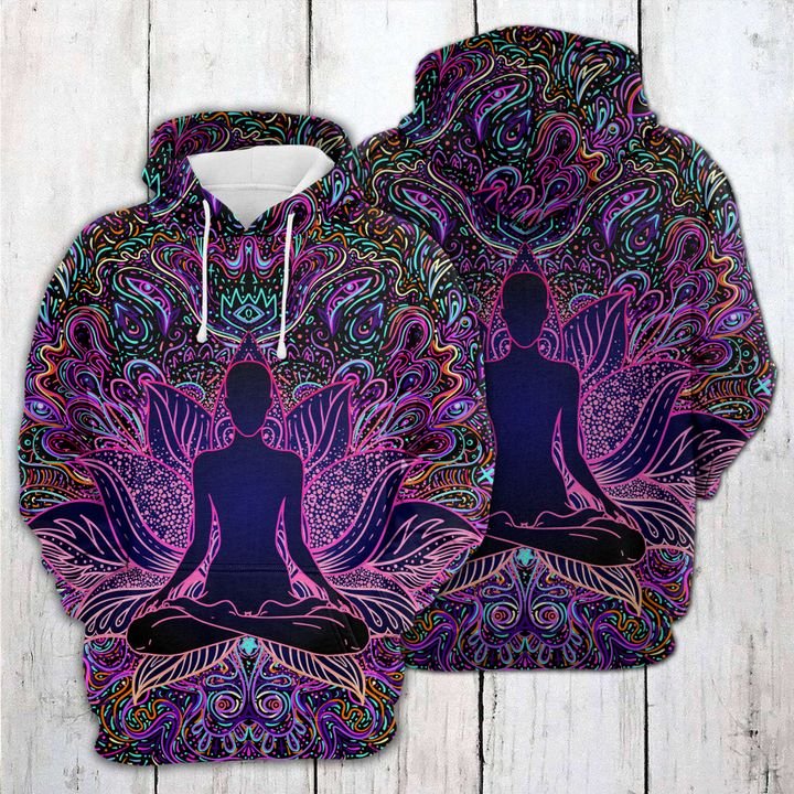 Yoga 3D Printed Hoodie/Zipper Hoodie Yoga 3D Printed Hoodie/Zipper Hoodie
