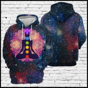 Yoga Power 3D Printed Hoodie/Zipper Hoodie