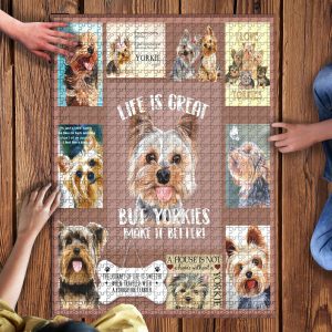 Yorkshire Terrier Jigsaw Puzzle Set