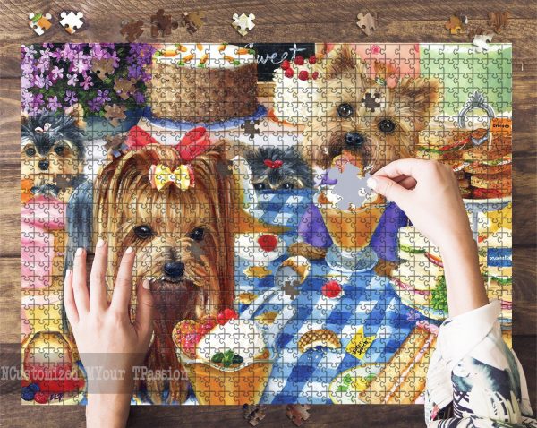Yorkshire Terrier Jigsaw Puzzle Set