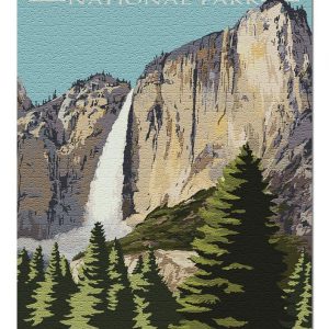 Yosemite Falls Jigsaw Puzzle Set