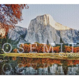 Yosemite National Park In Autumn Jigsaw Puzzle Set