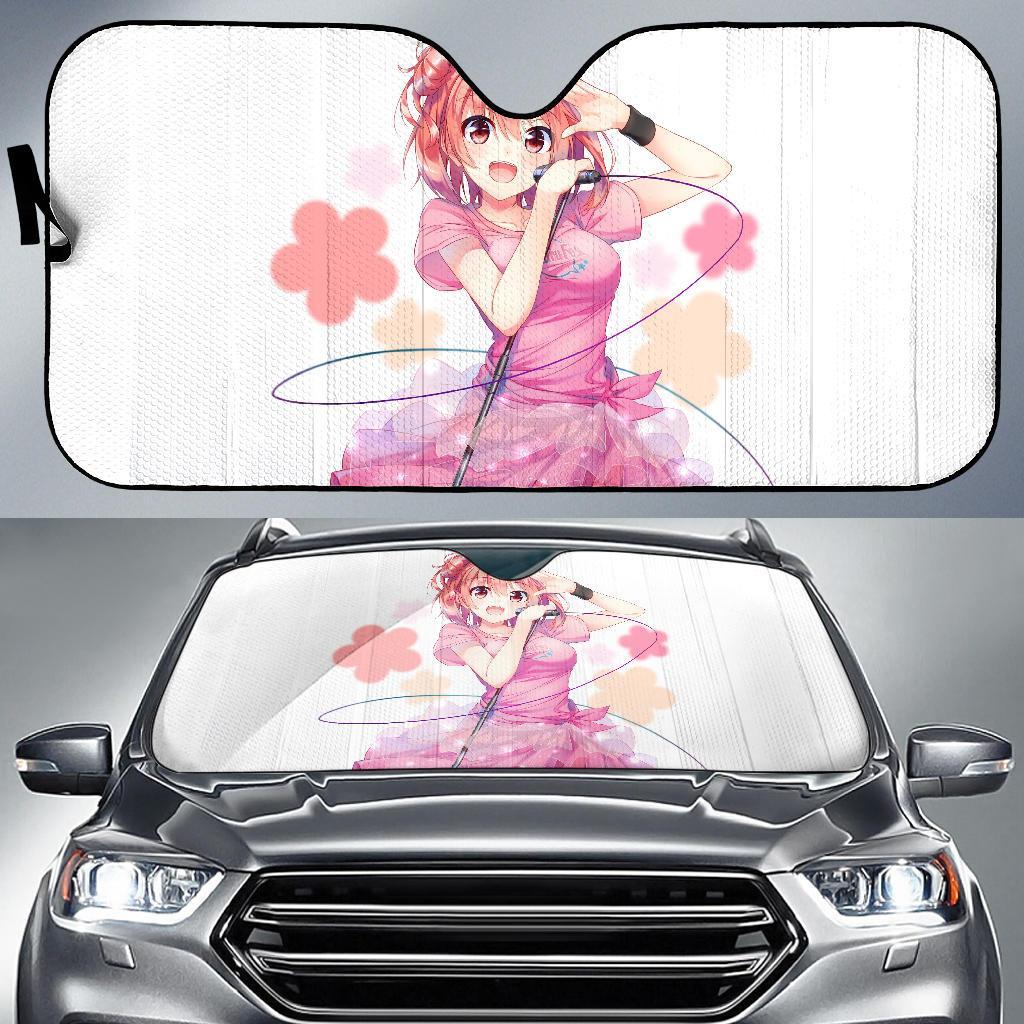 Yui Yuigahama My Teen Romantic Comedy Snafus Car Auto Sun Shade Yui Yuigahama My Teen Romantic Comedy Snafus Car Auto Sun Shade