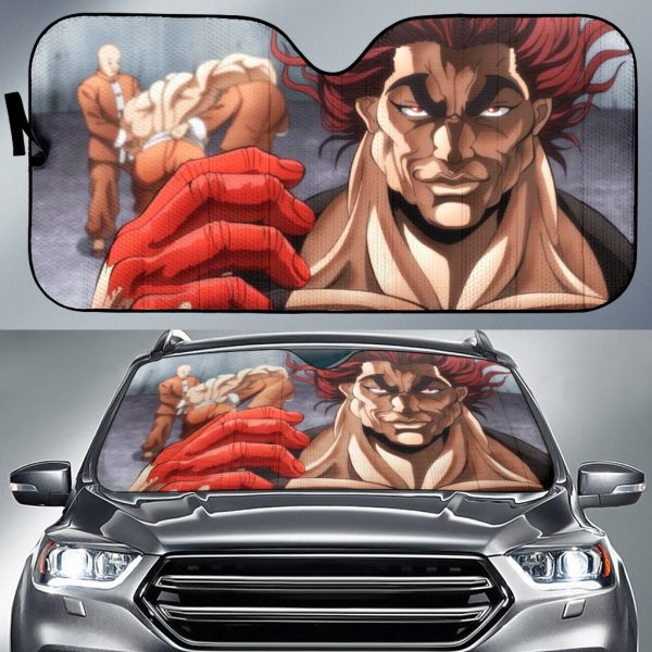 Yuijro Hanma Baki Anime Car Auto Sun Shade
