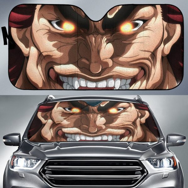 Yuijro Hanma Baki Art Anime Car Auto Sun Shade