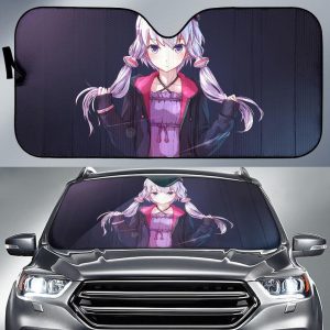 Yuzuki Yukari Vocaloids Anime Car Auto Sun Shade