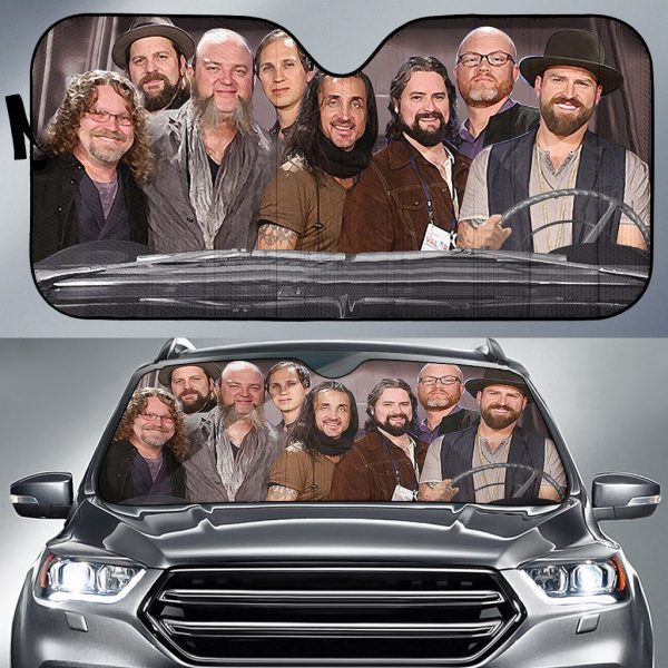 Zac Brown Band Car Auto Sun Shade