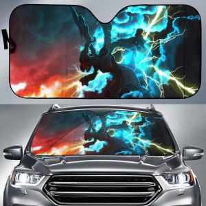 Zekrom Pokemon Car Auto Sun Shade