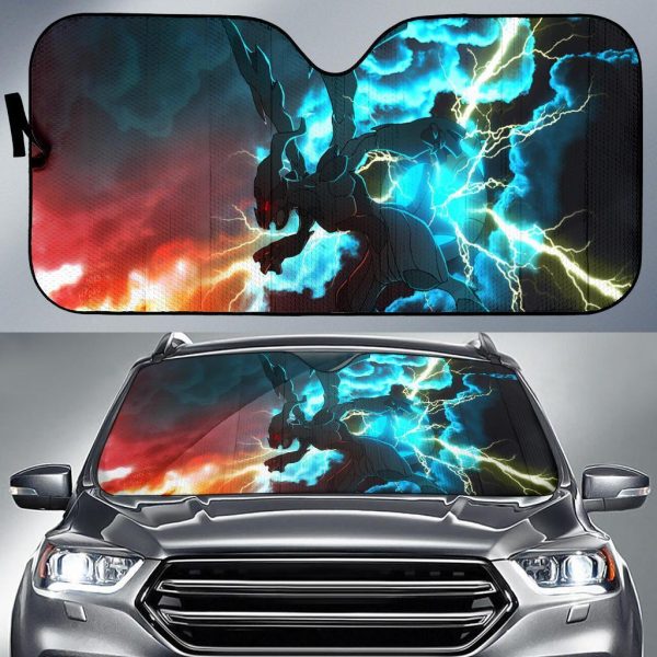 Zekrom Pokemon Car Auto Sun Shade