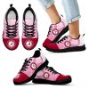 Alabama Crimson Tide Cancer Pink Ribbon Sneakers