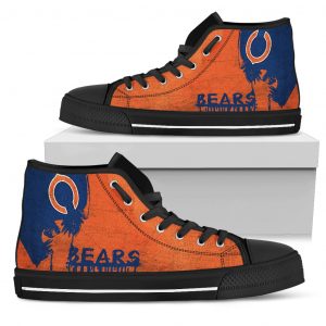 Alien Movie Chicago Bears High Top Shoes