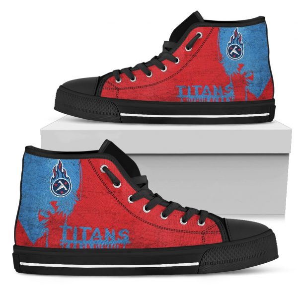 Alien Movie Tennessee Titans High Top Shoes