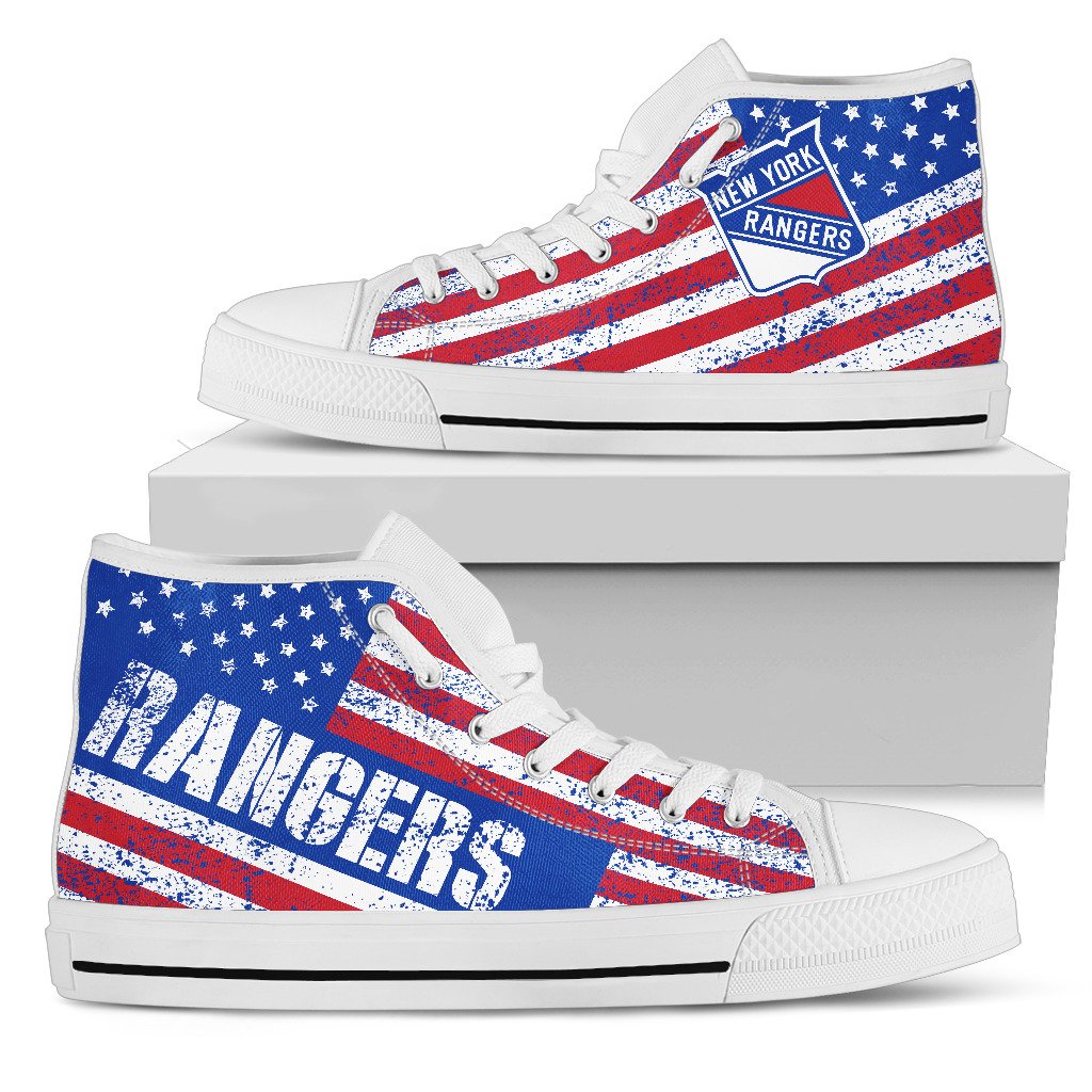 America-Flag-Italic-Vintage-Style-New-York-Rangers-High-Top-Shoes-1