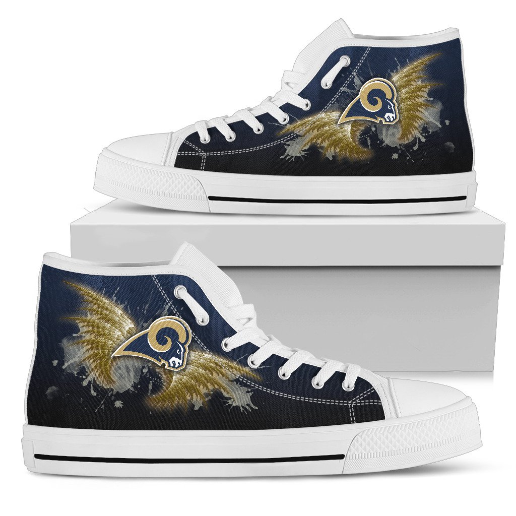Angel-Wings-Los-Angeles-Rams-High-Top-Shoes-1