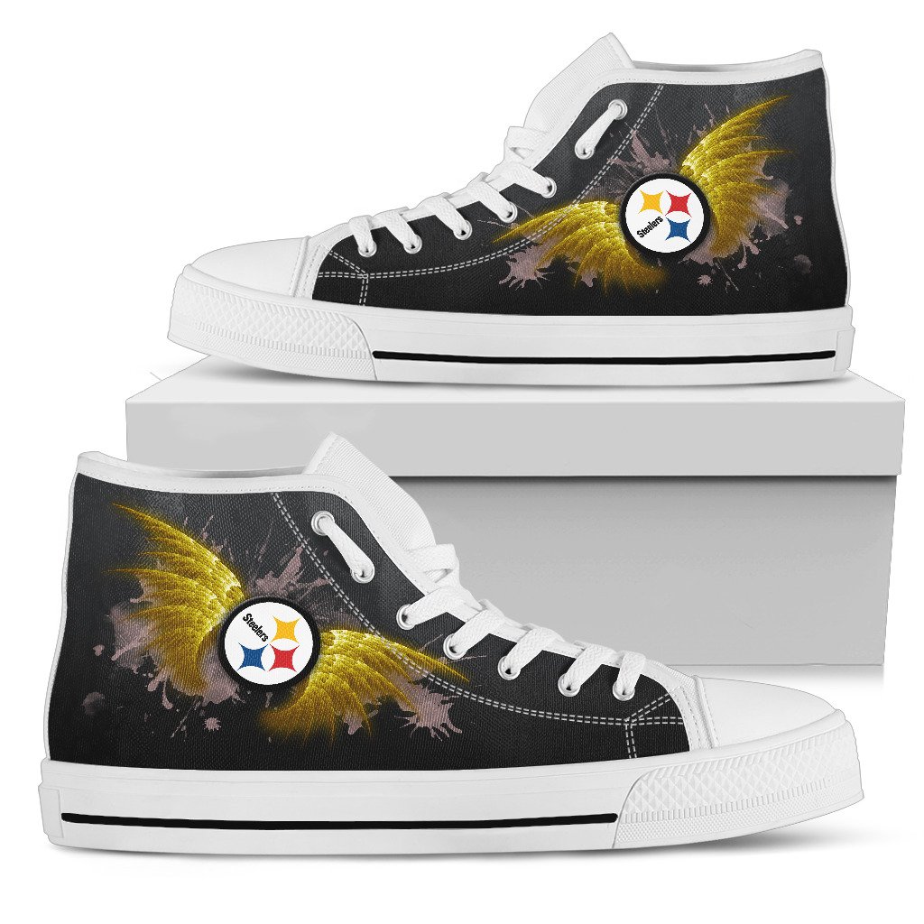 Angel-Wings-Pittsburgh-Steelers-High-Top-Shoes-1