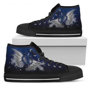 Angel Wings Tampa Bay Lightning High Top Shoes