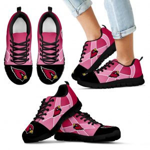 Arizona Cardinals Cancer Pink Ribbon Sneakers