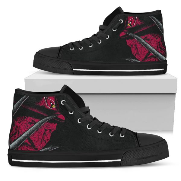 Arizona Cardinals Nightmare Freddy Colorful High Top Shoes