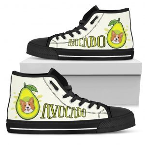 Avocado Corgi High Top Shoes