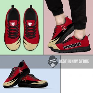 Awesome Gift Logo Arizona Diamondbacks Sneakers